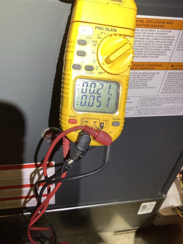 Conducted scheduled monthly heating maintenance service. Performed electrical diagnostics on HVAC unit using digital multimeter, verifying proper voltage readings. Inspected control panel functionality and thermostat operation to ensure optimal system performance.