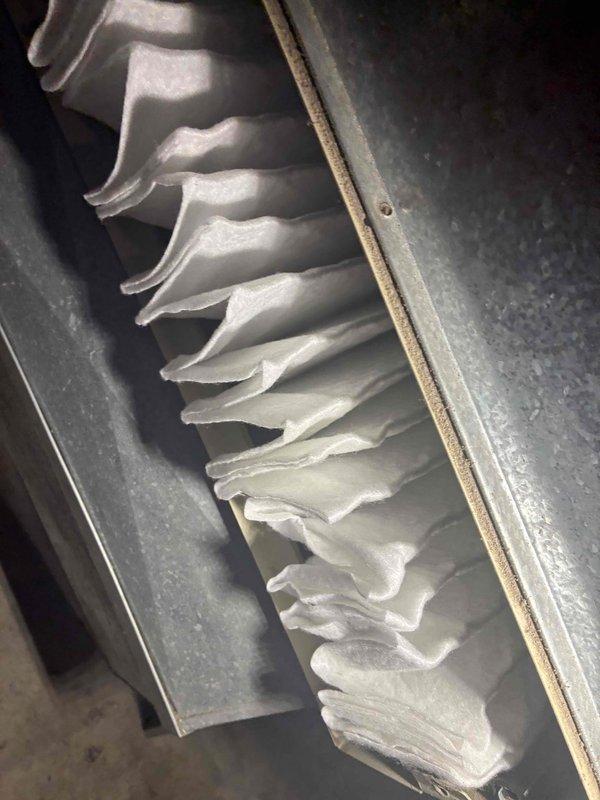 Performed scheduled heating maintenance on system. Replaced Aprilaire water panel during service. Inspected air filter assembly and confirmed proper installation of new components.