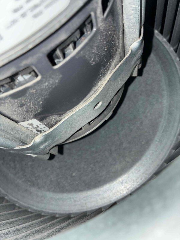 Performed monthly heating system maintenance inspection with thorough cleaning of dust-laden components. Conducted pressure testing using UEi EM152 manometer, recording steady system pressure at 35.7 WC. All heating components functioning within manufacturer specifications following service.