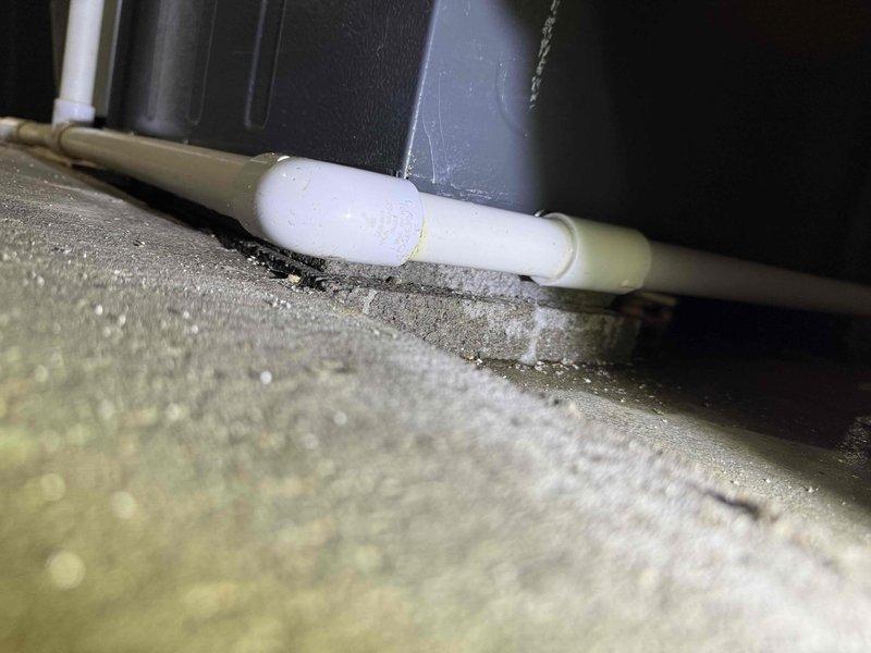 Performed scheduled monthly heating system maintenance. Inspected condensate drain lines for proper drainage and connection integrity. Accessed furnace interior to examine electrical connections, safety switches, and control board functionality. All components verified operational with no issues detected.