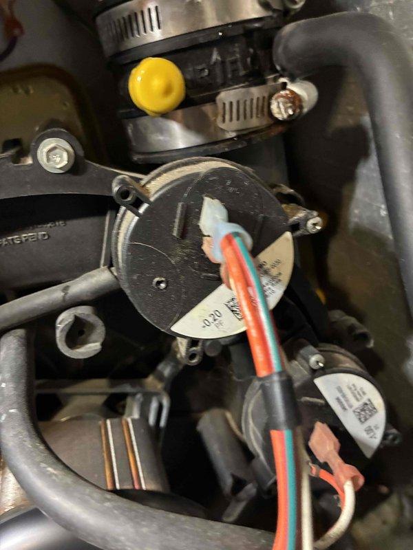 Performed scheduled late morning heating tune-up service. Inspected and tested critical HVAC components including pressure switches, electrical connections, and diaphragm assembly. All components found in proper working condition with wiring connections secure.
