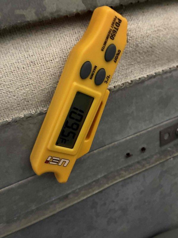 Performed scheduled monthly heating maintenance on two furnace systems. Conducted thorough inspection of the primary unit, checking all connections including gas line, PVC venting, and drainage components. Temperature differential measurements taken with UEI meter showed 56.0° reading, confirming proper system operation. Both units are functioning within normal parameters.