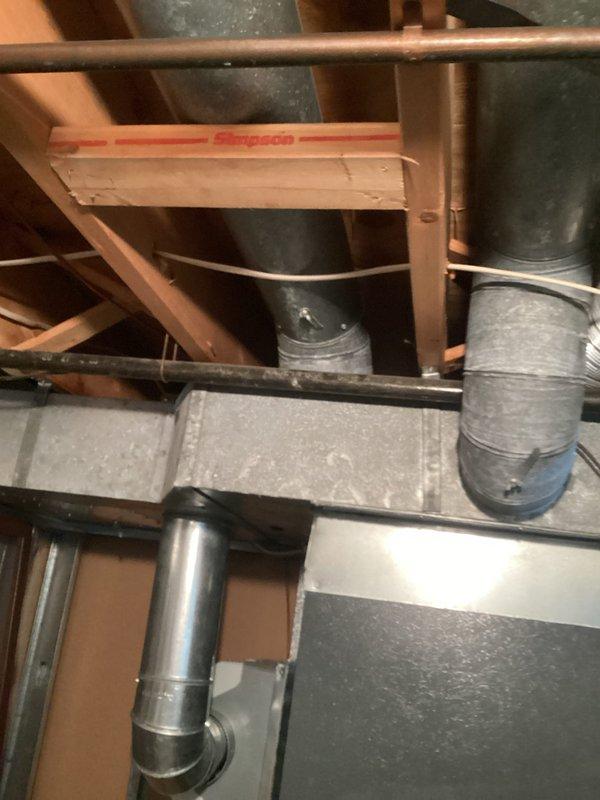 Conducted a comprehensive generator installation estimate for client Sal. Assessed basement utility area containing existing HVAC components with metal ductwork, Simpson beam supports, and various piping systems. Evaluated window placement and exterior conditions to determine optimal generator location and connection points.