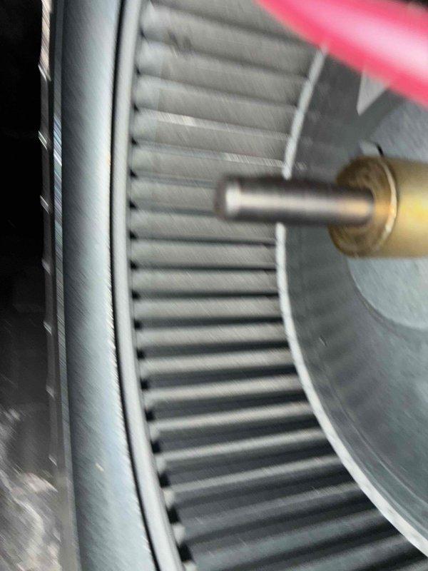 Performed routine heating maintenance on dual HVAC systems. Inspected and cleaned blower wheel assembly components and verified proper operation of the humidifier unit. All systems functioning correctly with no issues detected.