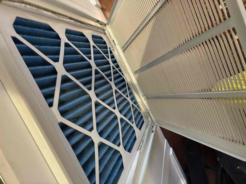 Performed comprehensive heating maintenance on two HVAC units over 10 years old for customer Pearl Ling. Inspected and replaced pleated air filter with proper fitting replacement, ensuring optimal airflow and system efficiency. Conducted thorough examination of furnace, including control board, electrical connections, and ventilation components, with all systems verified operational for the heating season.