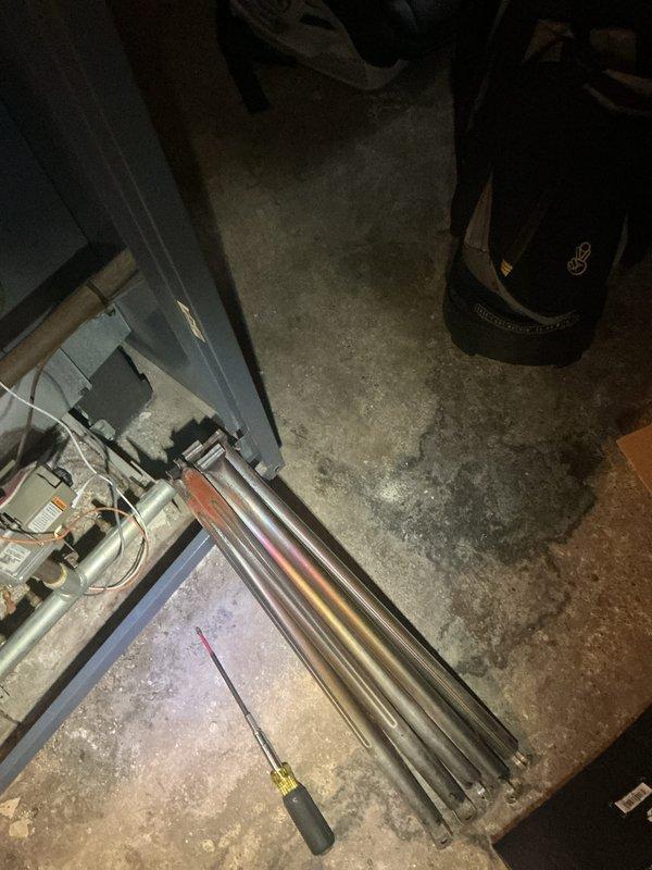 Performed annual maintenance on 12+ year old boiler system. Found significant dust/frost accumulation on heat exchanger and ignition assembly. Cleaned components, checked electrical connections, and verified proper operation of safety controls. Recommended continued annual maintenance due to equipment age.