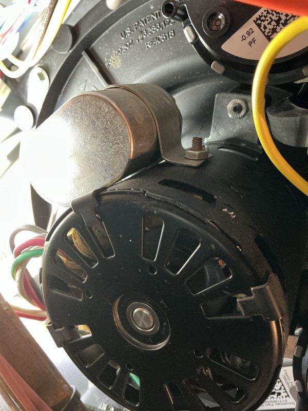 Diagnosed issue with master bedroom furnace showing no heat. Inspected blower motor assembly and internal components. Tested electrical connections on circuit board and verified functionality of fan assembly. Restored heating function to the system, confirming proper operation before completion.