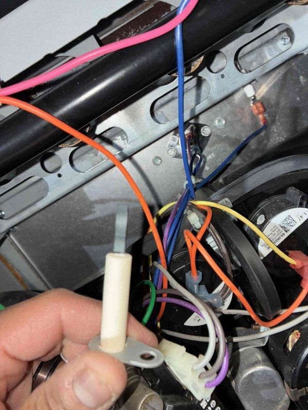 Performed heating tune-up on residential furnace system. Inspected internal wiring connections and electrical components for proper operation. Tested system functionality with diagnostic tools to ensure optimal heating performance.