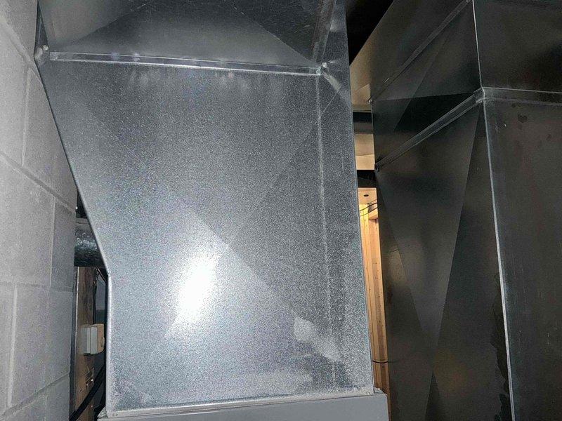 Conducted inspection of home HVAC system revealing a cracked heat exchanger in the 125 BTU furnace. Documented existing ICP evaporator coil (model EPD24F19C2) and assessed ductwork condition. Presented two replacement furnace options to new homeowner.