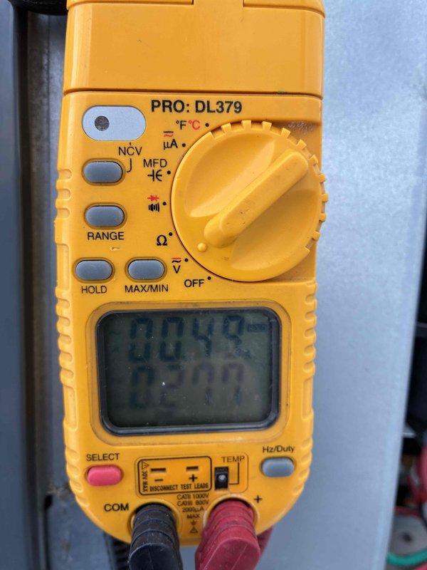 Performed scheduled heating tune-up service. Conducted electrical system diagnostics using multimeter, verifying proper voltage readings within manufacturer specifications. Replaced standard pleated air filter with new unit to ensure optimal system airflow and efficiency.