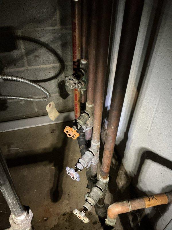Responded to follow-up service call for no heat issue affecting multiple zones. Inspected plumbing installation with particular attention to copper piping system and manual shut-off valves. Identified and resolved circulation issues in the hydronic heating system by purging air from the lines and adjusting zone valve operation to restore proper heat distribution to all zones.