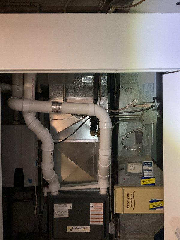 Responded to emergency no-heat call for aging heat pump system at customer Sarah Bradley's residence. Diagnosed intermittent operation issues with heat pump, likely due to system age (10+ years). Performed comprehensive system inspection, cleaned connections, and reset control board to restore proper heating function temporarily, though customer advised replacement will be necessary in near future due to component deterioration.