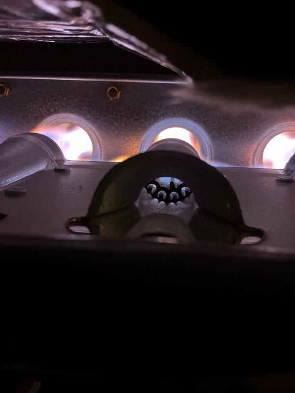 Responded to service call for no heat condition following recent maintenance. Inspection revealed ignition sequence was functioning properly with burner flames visible. Checked inducer motor assembly and found normal operation. System was tested through complete heating cycle and verified proper function, resolving the no-heat condition that occurred after previous service.