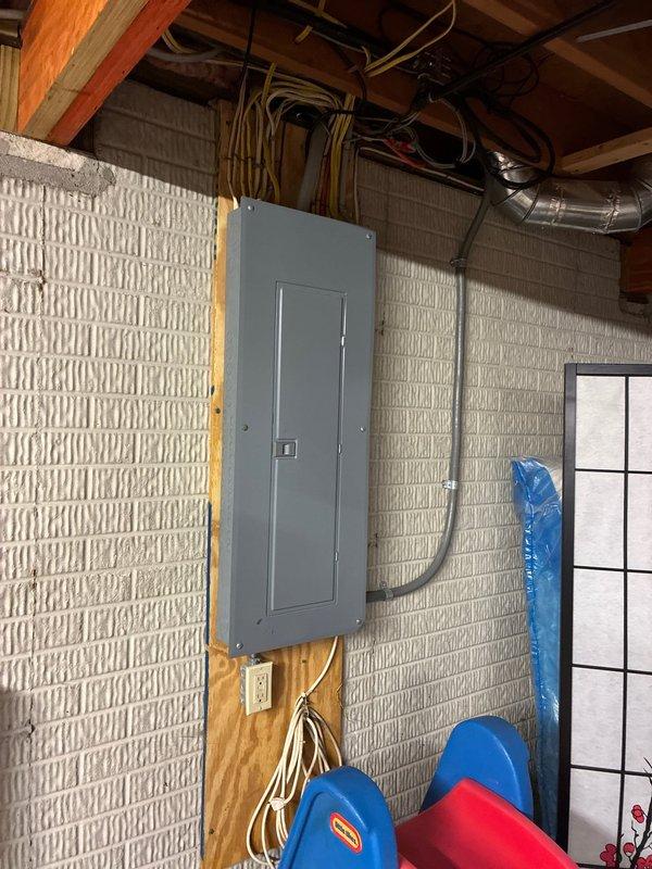 Performed furnace inspection at customer Chris's residence during scheduled 1-2PM appointment. Identified furnace malfunction causing plastic components to melt. Inspected electrical panel to verify adequate power supply for potential full system replacement. Customer requesting expedited installation of new system.