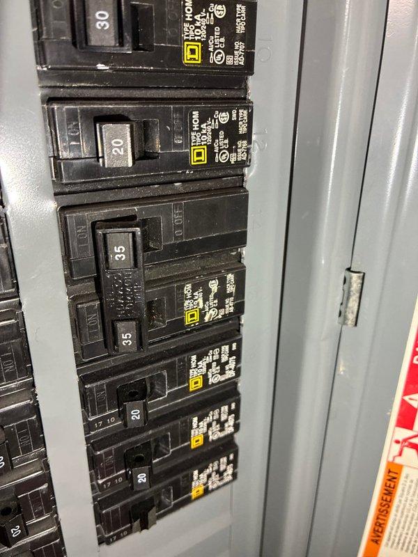 Performed furnace inspection at customer Chris's residence during scheduled 1-2PM appointment. Identified furnace malfunction causing plastic components to melt. Inspected electrical panel to verify adequate power supply for potential full system replacement. Customer requesting expedited installation of new system.