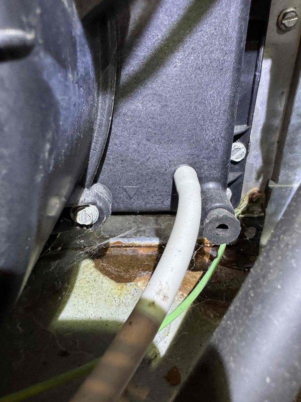 Responded to no-heat call where thermostat was not communicating with furnace despite battery replacement. Inspection of aging HVAC system (10+ years) revealed communication failure between control components. Restored proper communication, verified system operation, and confirmed heat functioning correctly before departure.