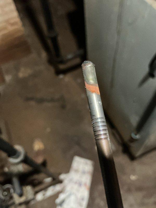 Responded to emergency service call for a 20-year-old boiler with no heat. Diagnosed failed pilot assembly and corroded heat exchanger components. Replaced pilot assembly and performed system flush to remove mineral buildup in the radiant heating system, restoring heat to the residence.