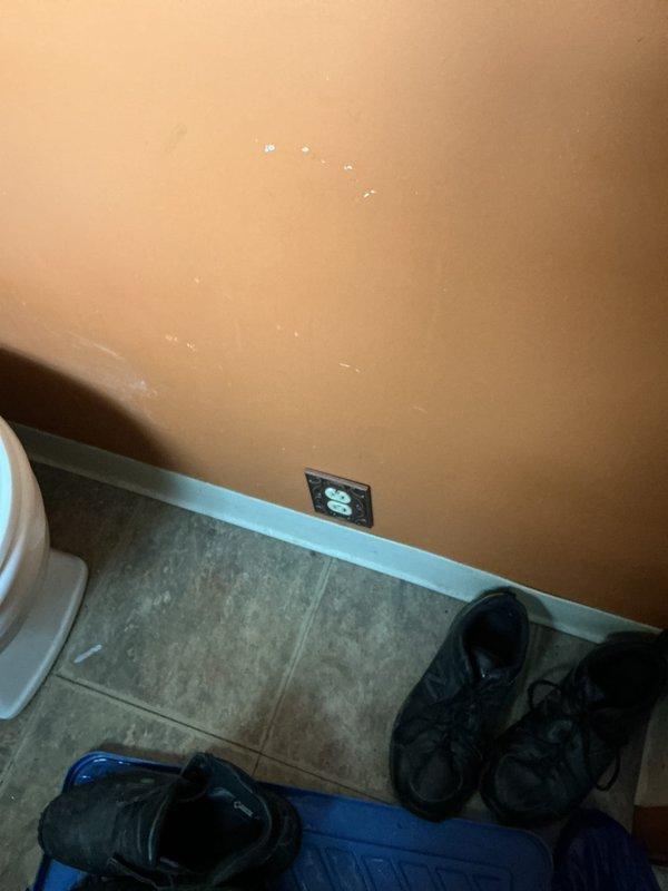 Conducted full electrical inspection of circuit breaker panel, examining all breakers, wiring connections, and load distribution. Panel showed proper organization of line and neutral conductors with "FIRE LINE" designation present. No deficiencies or code violations were identified during the inspection.