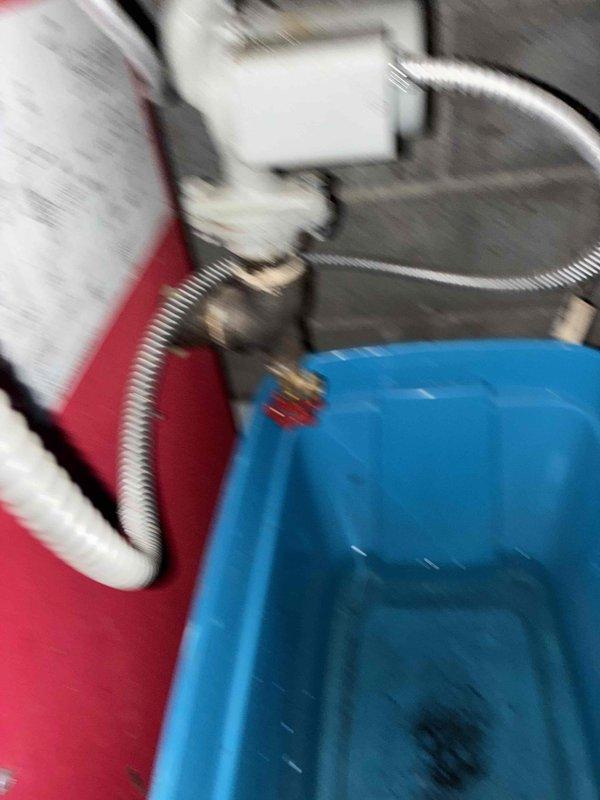 Conducted follow-up service on persistently malfunctioning boiler, representing fifth service call for ongoing issues. Inspected temperature/pressure gauge readings (80°F/50-60 psi) and examined condensate handling system including drainage hoses and catch container. Performed system adjustments to restore proper operation.