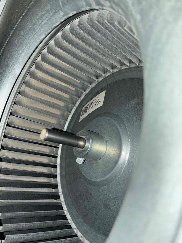 Performed routine maintenance on two HVAC systems. Inspected blower motor assemblies and fan wheels, confirming proper operation and electrical connections. Both units were cleaned, tested, and restored to optimal working condition with no issues identified.