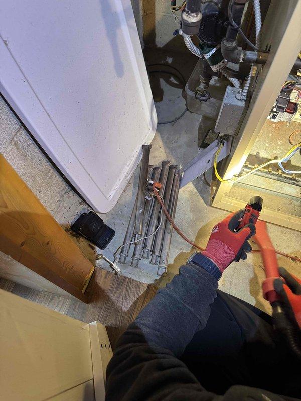 Performed scheduled maintenance on steam boiler system. Inspected all plumbing connections and valves. Replaced worn copper pipe fitting to prevent potential leakage and ensure proper operation of the heating system.