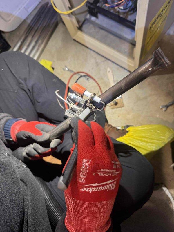 Performed scheduled maintenance on steam boiler system. Inspected all plumbing connections and valves. Replaced worn copper pipe fitting to prevent potential leakage and ensure proper operation of the heating system.