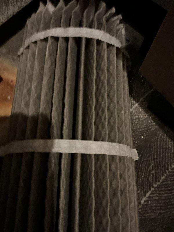 Responded to no-heat call for a residential furnace. Inspected system and found dirty air filter was restricting airflow, causing the furnace to overheat and shut down. Replaced filter and verified proper operation of the Space-Gard air cleaner system. System now functioning normally with adequate heat output.
