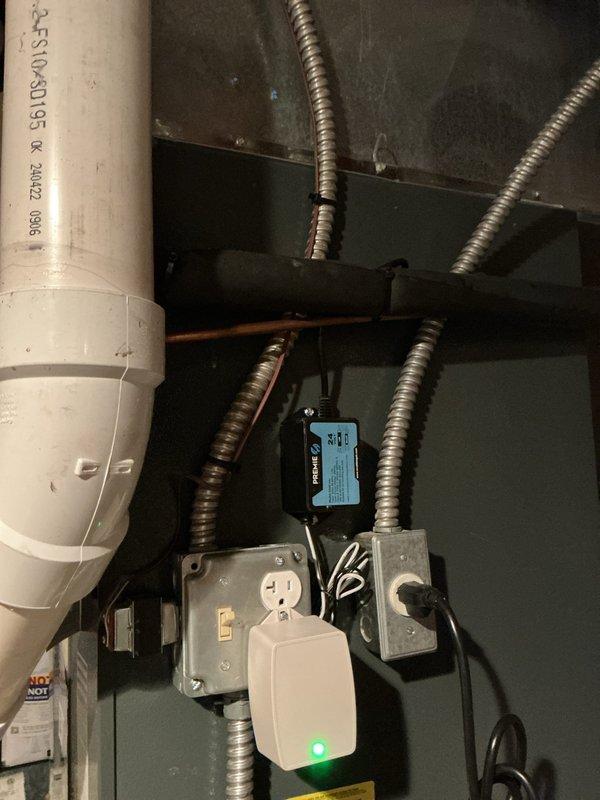 Performed scheduled heating maintenance service. Inspected ductwork, electrical connections and control systems. System functioning normally with all indicator lights operational; no issues requiring repair were identified.