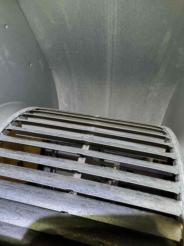 Completed replacement of defective condensate pump and deteriorated humidifier feed tube on residential furnace system. Performed thorough cleaning of blower wheel to remove accumulated debris and improve system efficiency. Visual inspection confirmed proper operation of all components following service.