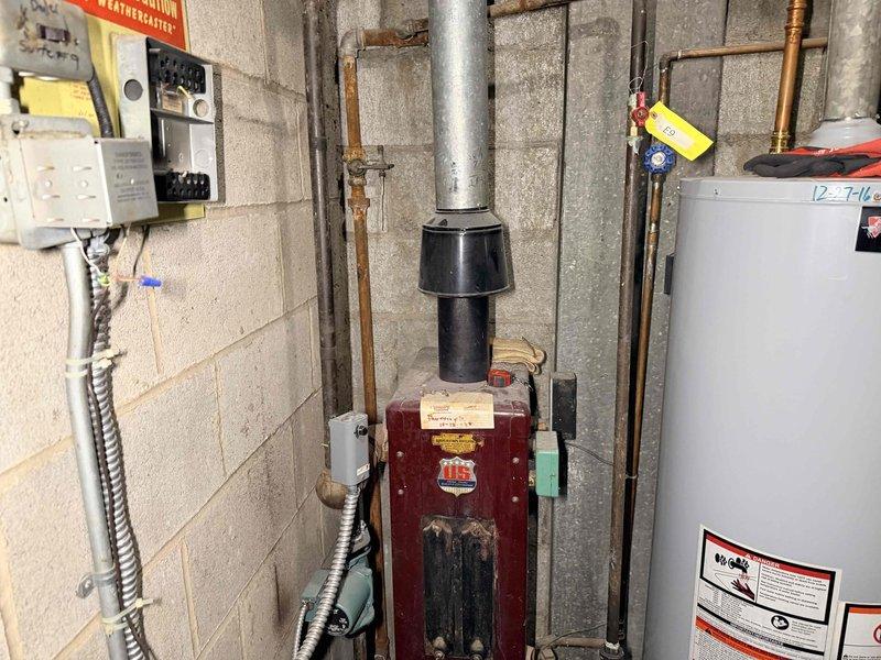Performed inspection on aging boiler system with suspected gas issue. Determined shut-off valves require replacement. Advised customer to keep boiler offline until repairs can be completed to ensure safety.