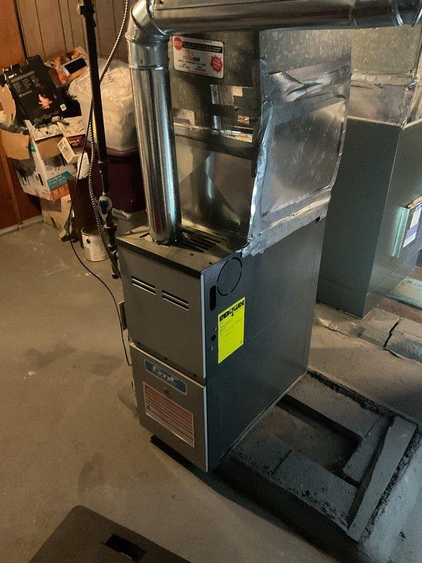 Diagnosed intermittent heating issue in furnace system. Inspected internal electrical components, wiring connections, and control board. Resolved problem with airflow inconsistency causing inadequate heat distribution.