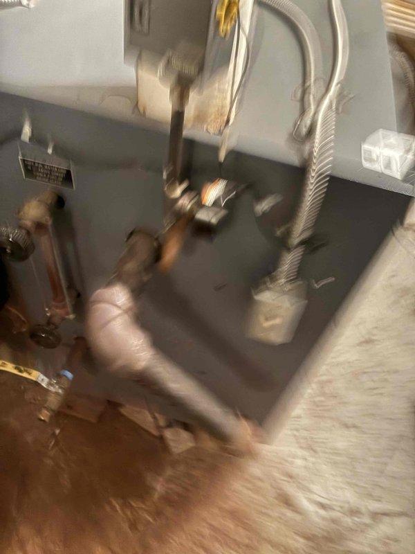 Performed scheduled boiler maintenance service. Inspected system components including copper piping connections and condensate lines. Noted significant dust accumulation on heat exchanger tubes and metal components requiring cleaning to maintain optimal system efficiency and prevent potential operational issues.