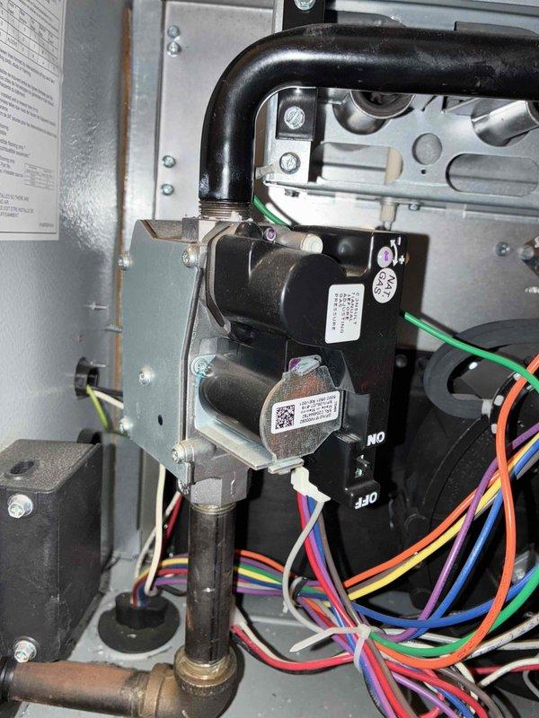 Performed scheduled monthly heating system maintenance including inspection of valve/motor assembly and electrical connections. Conducted combustion analysis with Testo 310 analyzer, confirming proper operation with readings of 120.3°F and 79% efficiency. All components found to be in normal working condition with no visible damage, leaks, or unusual wear.