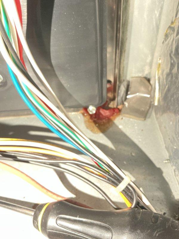 Performed routine heating system maintenance and inspection. Identified and documented oxidation on copper pipe and electrical connections, with notable corrosion at one terminal point. Observed residue buildup on internal components that may require attention during next scheduled maintenance.