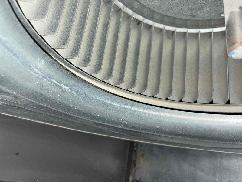 Completed heating tune-up on system, inspecting and cleaning blower wheel assembly which showed normal dust accumulation. Performed diagnostic testing with UEi meter, confirming proper system operation with readings at 2.2. Customer expressed interest in MVP Plan for future maintenance.