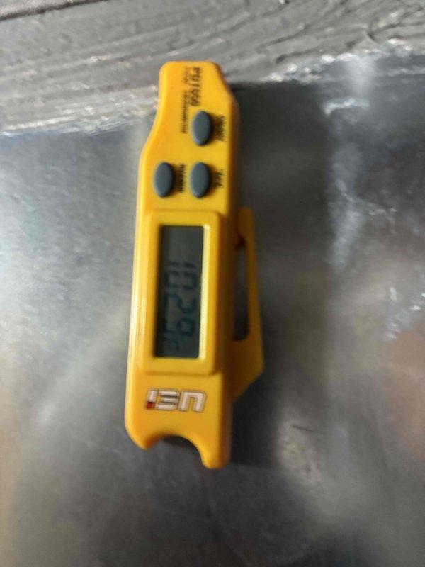 Completed heating tune-up on system, inspecting and cleaning blower wheel assembly which showed normal dust accumulation. Performed diagnostic testing with UEi meter, confirming proper system operation with readings at 2.2. Customer expressed interest in MVP Plan for future maintenance.