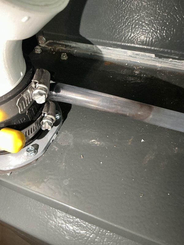 Performed annual scheduled preventive maintenance on furnace system. Inspected plumbing connections and secured hose clamps on condensate lines. Conducted electrical testing with clamp meter, confirming 7.2 amp draw on system which is within normal operating parameters.