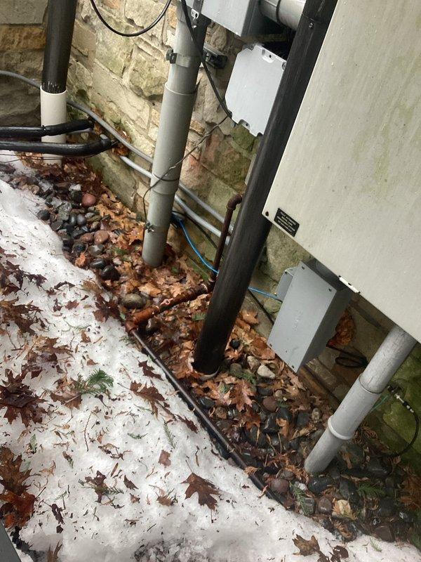 Responded to service call for generator failure after power outage. Inspection revealed debris accumulation around exterior utility connections. Cleared obstructions from generator gas supply line and restored proper functionality to automatic transfer system.