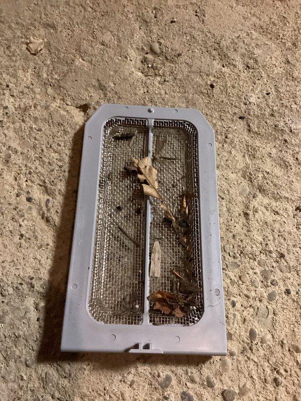 Performed routine maintenance on Rinnai tankless water heater, including cleaning debris from intake vent filter to ensure proper airflow and optimal operation. Inspected all connections and confirmed unit was functioning correctly with temperature set at 118°F.