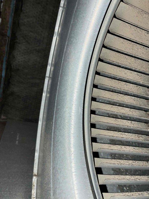 Performed scheduled preventative maintenance on residential furnace system. Inspected blower assembly and heat exchanger, finding moderate dust accumulation on ventilation components. Cleaned fan blades and air intake grills to ensure proper airflow and system efficiency.