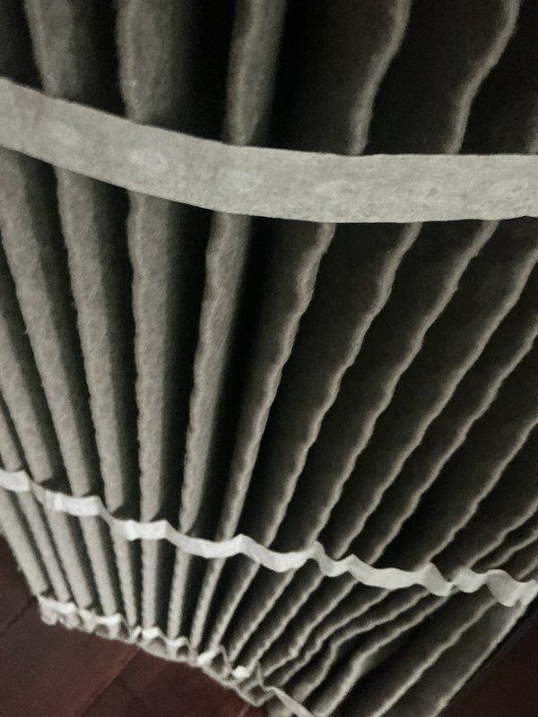 Responded to no-heat call for furnace system. Upon inspection, discovered heavily clogged air filter restricting proper airflow. Replaced filter to restore normal system operation and heat production.