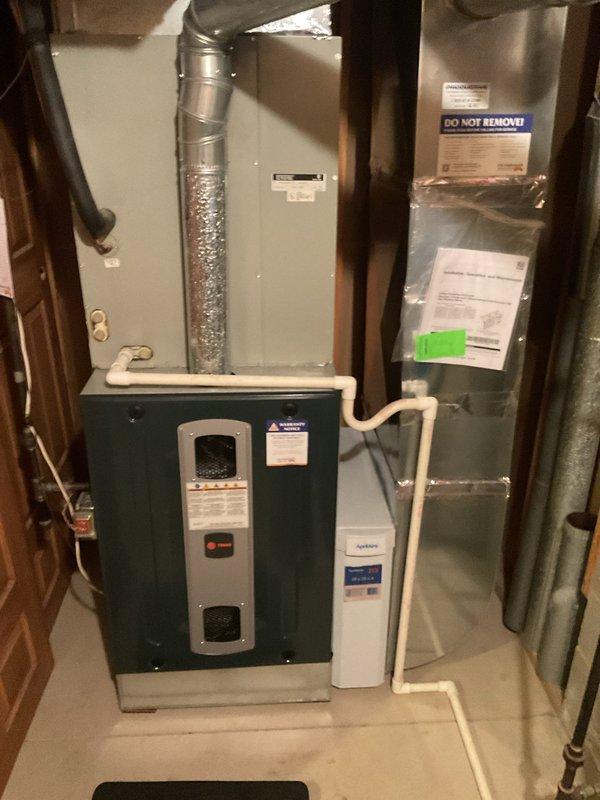 Completed annual maintenance on residential heating system. Inspected and cleaned interior components including blower assembly, heat exchanger, and circuit board connections. All components functioning properly with no issues identified at time of service.