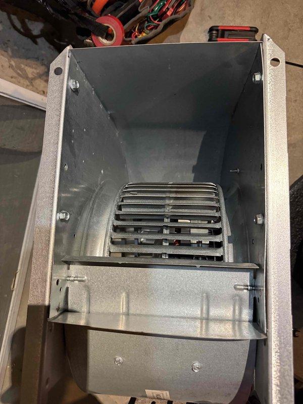 Completed second service call to address HVAC system malfunction. Successfully removed failed blower motor assembly from air handler and installed new replacement motor with proper wiring connections. Additionally replaced control board to restore full system functionality and ensure proper communication between components.