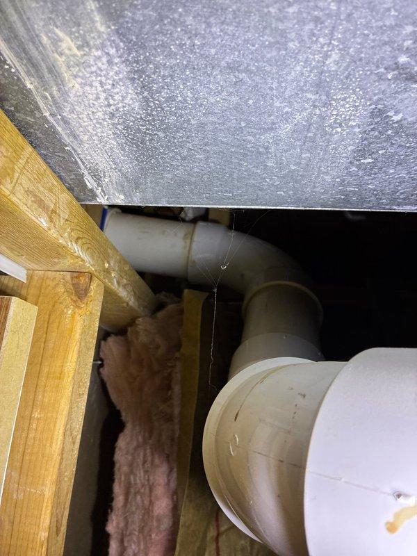 Conducted inspection of existing Goodman furnace system requiring repairs. Evaluated ductwork showing condensation issues and noted exposed fiberglass insulation in utility area. Presented replacement options with available MVP discount programs as requested by customer.