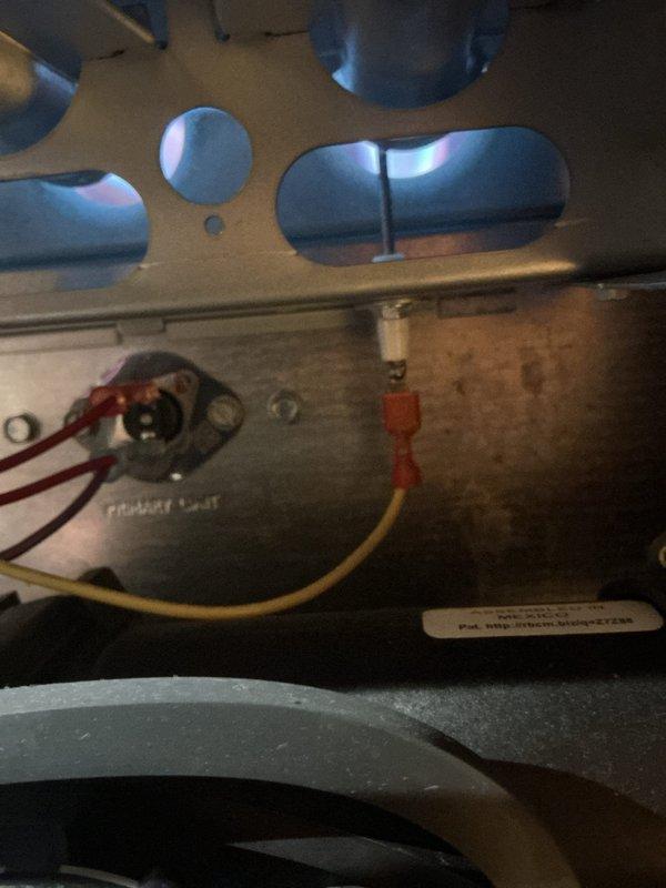 Performed annual heating maintenance on residential boiler system. Inspected gas valve assembly, electrical connections, and control panel components for proper operation. All connections secure with no signs of deterioration; system functioning within normal parameters.