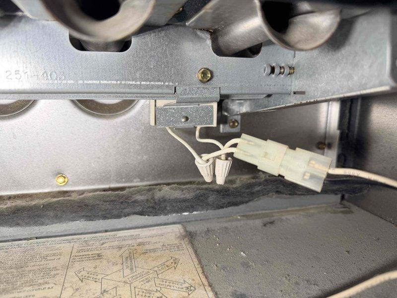 Responded to no-heat call and found condensation on interior furnace components. Inspected heat exchanger and electrical connections, discovering moisture accumulation on the secondary heat exchanger. Cleaned affected components and restored proper operation of the heating system.