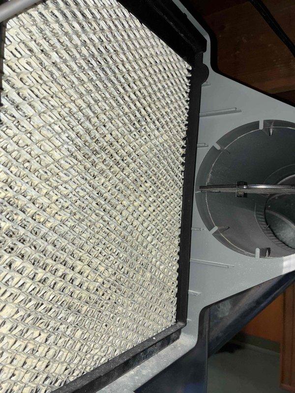 Performed scheduled heating maintenance service including inspection of electrical connections and components (verified wiring integrity with particular attention to orange/white control wires). Examined and assessed air filter condition, which showed minor soiling but remains functional. Customer declined additional plumbing and electrical services offered during visit.