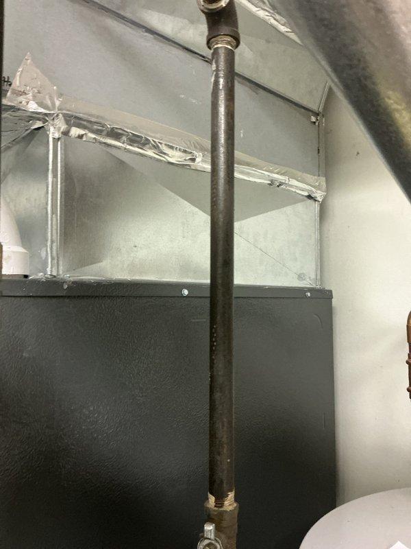 Completed warranty service to replace furnace door as requested. Inspected HVAC system components including ductwork connections and ventilation pipes. Changed customer-supplied air filter during visit as requested.