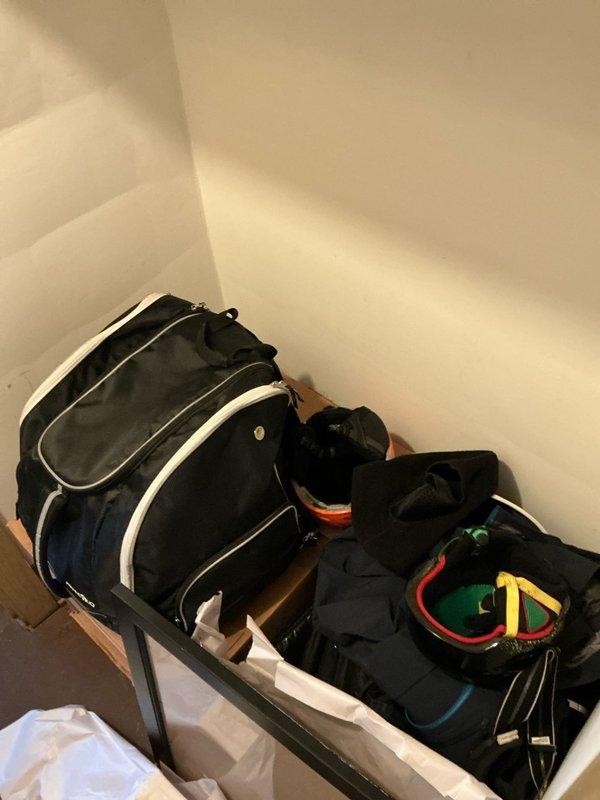 Performed assessment for Unico system replacement with existing boiler heat. Inspected current installation space including storage area with equipment and small utility closet with access panel. Documented site conditions for proper system specification and installation planning.