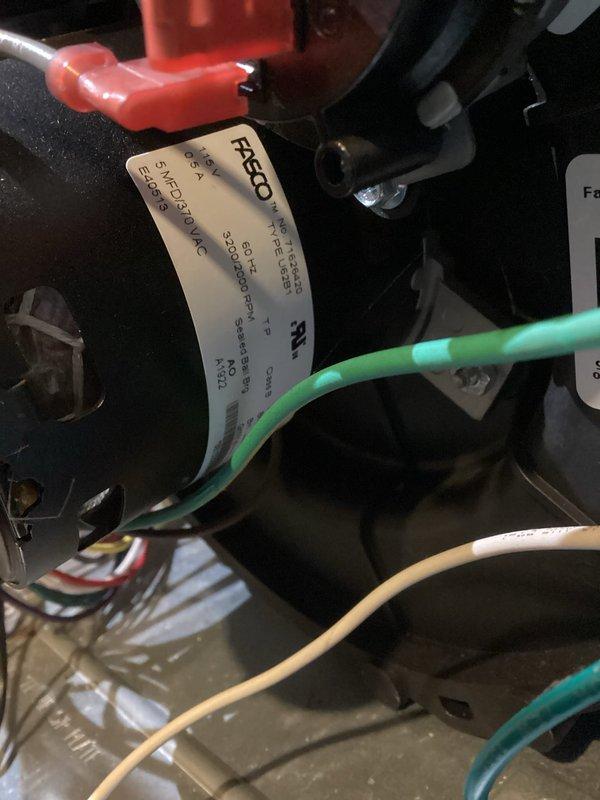 Performed scheduled preventive maintenance on heating system. Inspected furnace components including FASCO motor, electrical connections, and sensor assemblies. All wiring connections are secure and components appear to be in normal working condition with no visible damage.